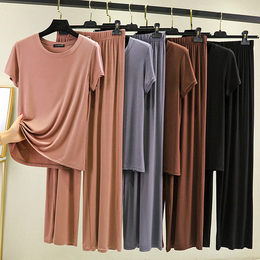 Conjunto de Casa Cómodo Estilo Coreano Talla Grande Mujer