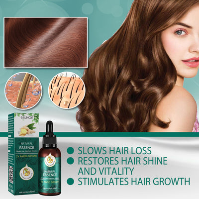 Aceite Esencial Fortalecedor de Jengibre Maduro para el Cabello - Image 13
