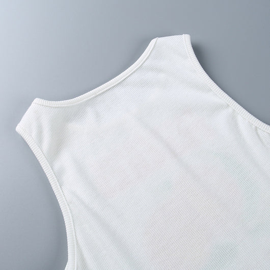 Blusa Tirantes Niña Estampado Durazno - Image 7