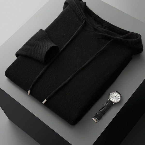 Sudadera Hoodie de Cashmere para Hombre - Diseño Oversize Otoño Invierno - Image 3