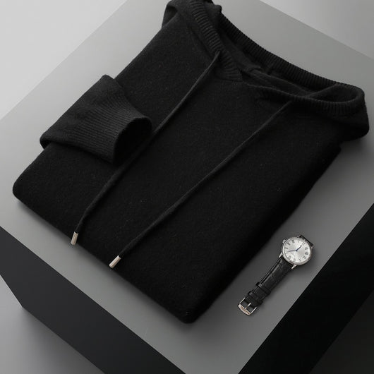 Sudadera Hoodie de Cashmere para Hombre - Diseño Oversize Otoño Invierno - Image 3