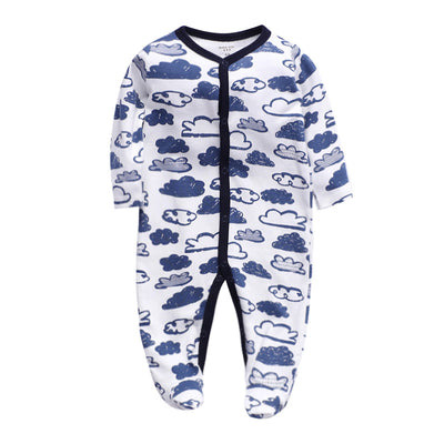 Mameluco de algodón estampado para bebé - Image 11