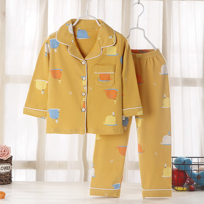 Pijama Infantil de Algodón para Primavera y Otoño - Image 4
