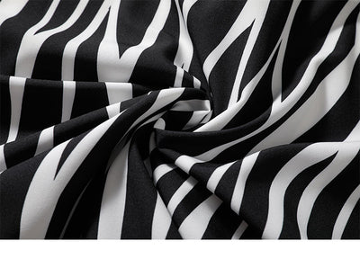 Camisa Holgada de Rayas para Hombre Talla Grande - Image 20