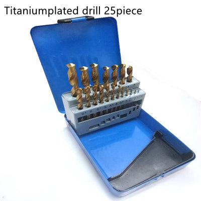 Set de 25 Brocas de Torsión Multimaterial para Madera, Hierro y Aluminio - Image 11