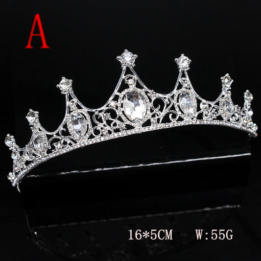 Diadema de Cristales y Perlas Brillantes Premium - Image 2