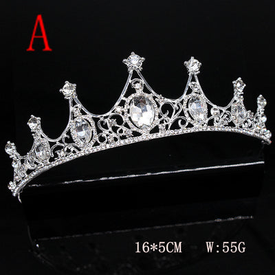 Diadema de Cristales y Perlas Brillantes Premium - Image 2