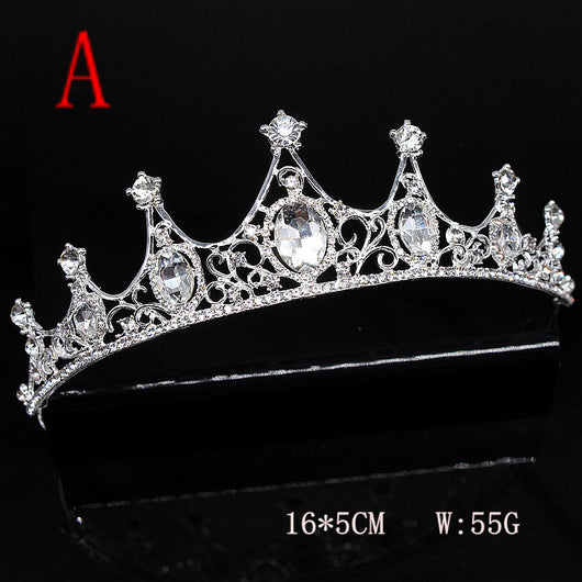 Diadema de Cristales y Perlas Brillantes Premium - Image 2