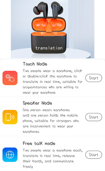 Audífonos Inteligentes Bluetooth con Cancelación de Ruido y Traducción Simultánea - Image 11
