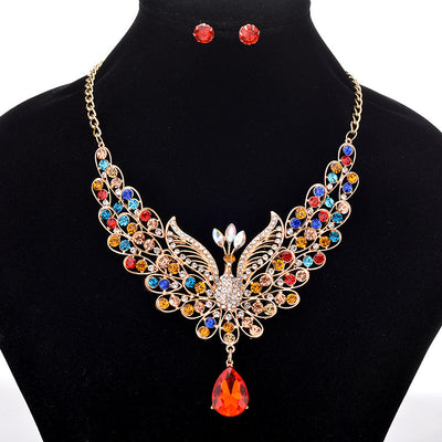 Conjunto de Collar con Dije de Gota de Agua - Image 8