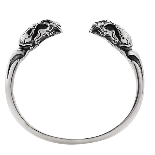 Pulsera de Plata Esterlina 925 Calavera Beast para Hombre - Image 6