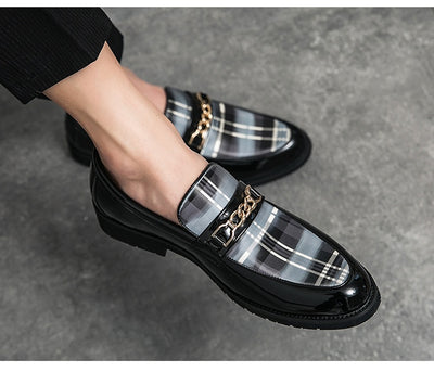Zapatos Casuales de Cuero con Punta para Hombre - Image 27