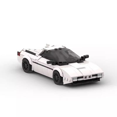 Bloques de Construcción BMW M1 Legendario - Serie de Carreras Rápidas para Coleccionistas - Image 4
