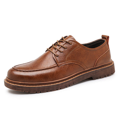 Zapatos de Cuero Casual Estilo Británico - Versátiles y Elegantes - Image 7