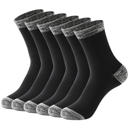 Calcetines Deportivos de Algodón Absorbentes para Correr en Otoño e Invierno