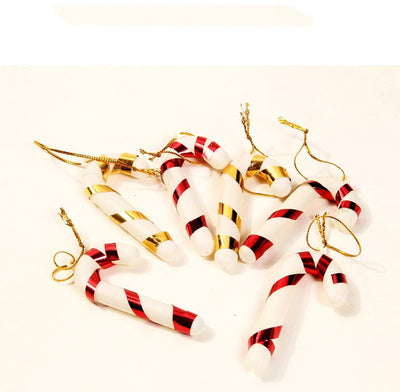 Bastones Navideños Tricolor Pequeños - Dulces Decorativos - Image 3