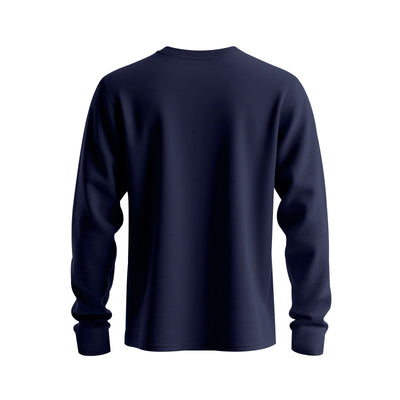Camisa Henley Holgada de Manga Larga para Hombre - Image 25