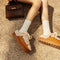 Pantuflas Plataforma para Mujer con Punta Cerrada - Uso Interior y Exterior
