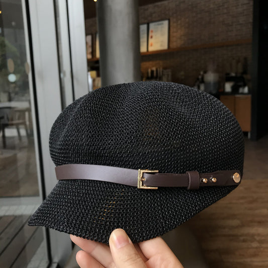 Gorra Octagonal Protección Solar con Visera - Estilo Coreano Playa