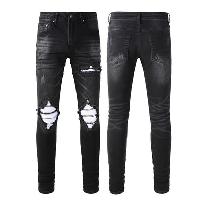 Jeans Vintage Rotos Estilo Americano Casual Unisex - Image 5