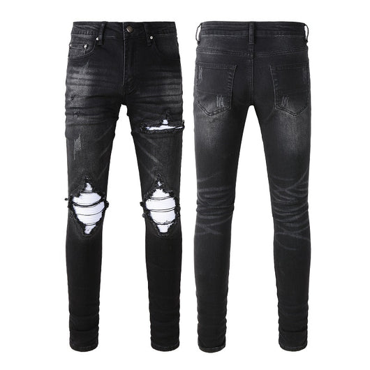 Jeans Vintage Rotos Estilo Americano Casual Unisex - Image 5