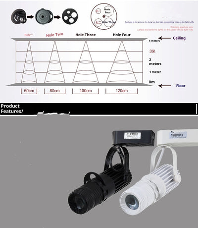 Foco LED Ajustable para Escenarios, Bares, Restaurantes y Cafeterías - Image 8