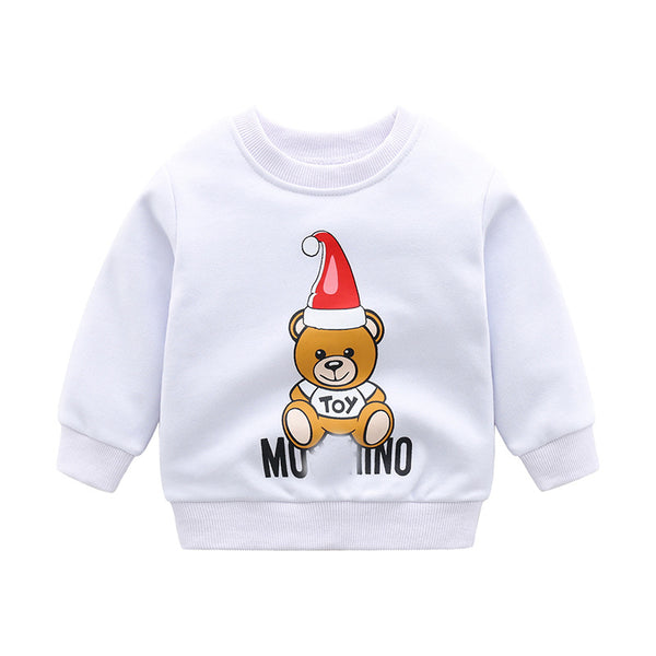 Abrigos y Suéteres Sueltos para Niños y Preadolescentes - Camiseta Base Versátil