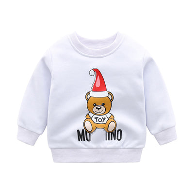 Abrigos y Suéteres Sueltos para Niños y Preadolescentes - Camiseta Base Versátil - Image 2