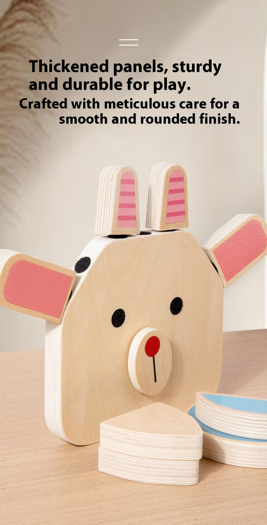 Cubo de Cambio de Caras - Bloques de Construcción Puzzle para Niños - Image 10