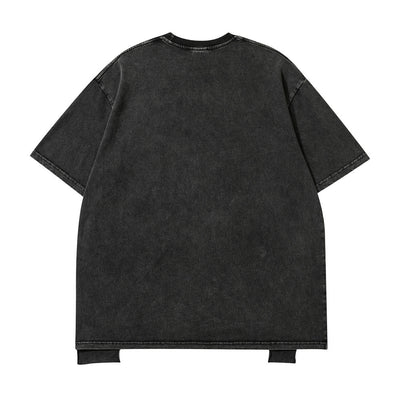 Camiseta Vintage Lavada Hombre - Estilo Urbano Personalidad Única - Image 10