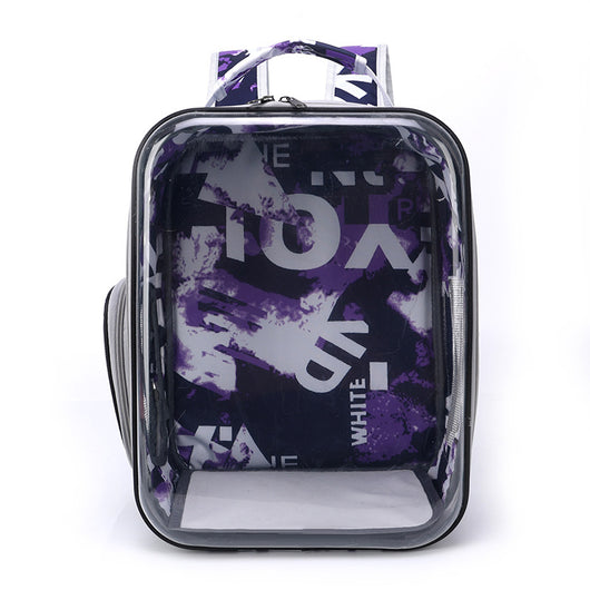 Mochila Transportadora Espacial Transpirable para Mascotas con Cápsula de Viaje - Image 6