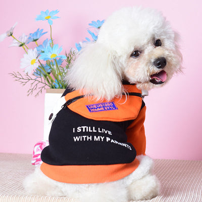 Suéter para Perro Pequeño con Mochila Desmontable - Image 4