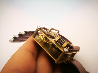 Reloj Estilo Gótico Turbo con Caja de Cobre - Image 20