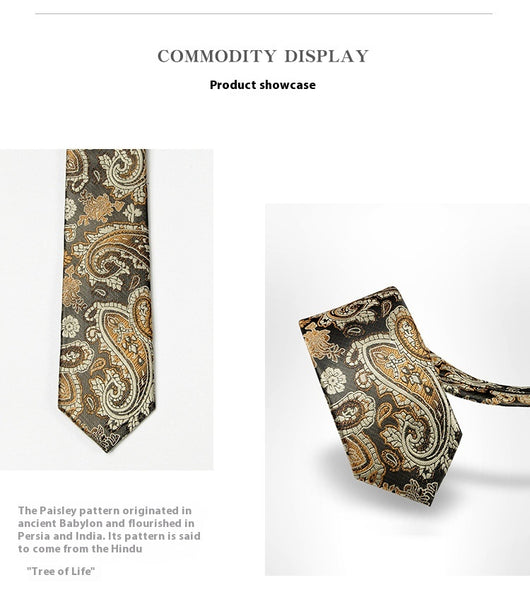Corbata Formal Estilo Coreano para Hombre Profesional - Image 18