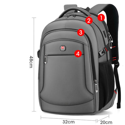 Mochila Portátil Casual para Hombre - Bolsa Escolar y Universitaria - Image 25
