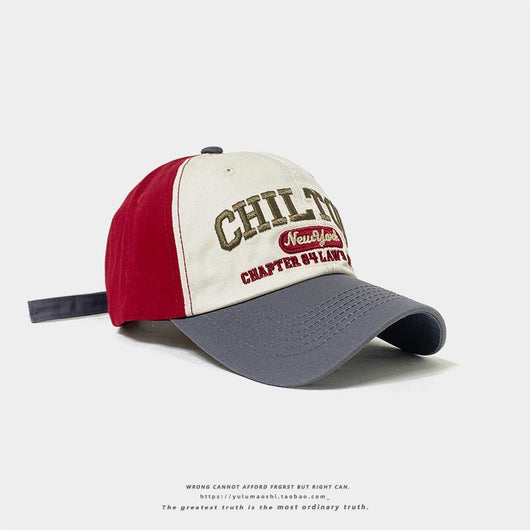 Gorra de Béisbol Retro con Combinación de Colores para Bebé - Protección Solar Verano - Image 21