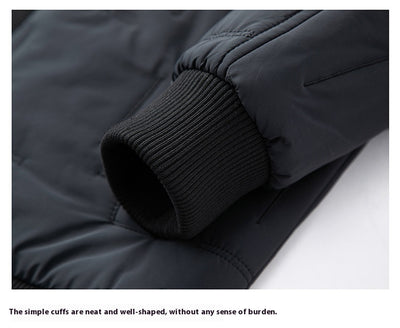 Chaqueta Acolchada con Solapa y Bajo Redondeado - Image 28