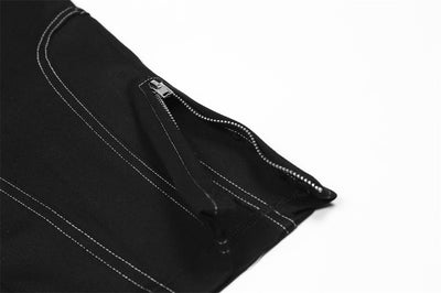 Pantalones Rectos con Aberturas Laterales - Estilo Urbano Casual - Image 7