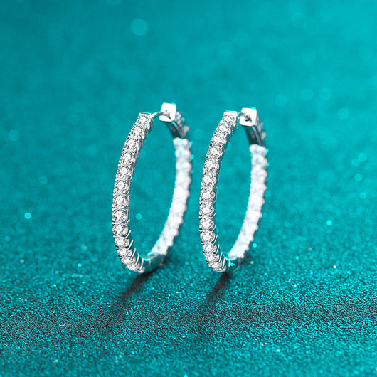 Aretes de Plata Esterlina para Mujer - Elegancia Atemporal