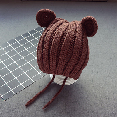 Gorro de Lana con Protección Auditiva para Niños - Estilo Coreano - Image 8