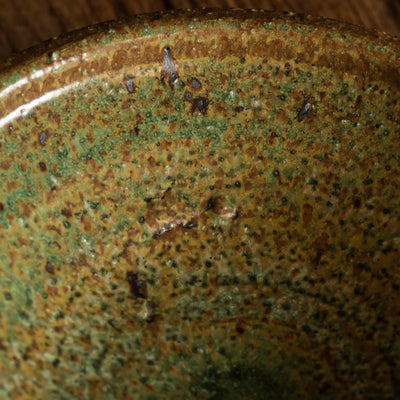 Plato de Barro Artesanal Retro con Acabado Flameado - Image 11