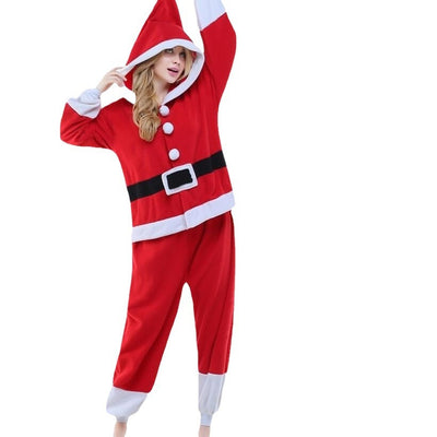 Pijama Navideño de Polar Grueso y Cálido con Diseño de Venado - Image 5