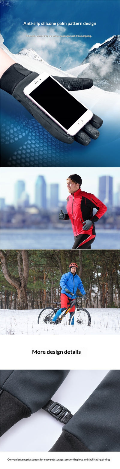 Guantes Térmicos Forrados para Hombre y Mujer - Deportes de Invierno y Montaña - Image 6