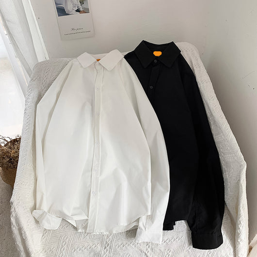 Camisa Casual Juvenil Slim Fit - Chaqueta Versátil para Estudiantes - Image 9
