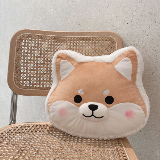 Peluche Cojín Shiba Inu - Muñeco Suave y Adorable