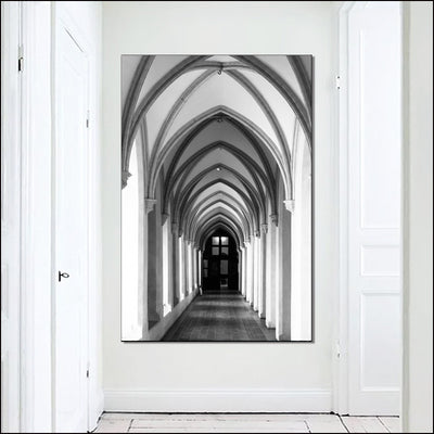 Póster de Arquitectura Moderna en Blanco y Negro - Image 30
