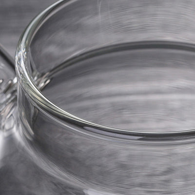 Tetera de Vidrio Borosilicato con Tapa de Bambú Resistente al Calor - Image 9