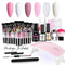 Kit de Gel para Extensión de Uñas con Cristales