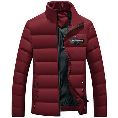 Chaqueta Acolchada con Cuello Alto para Hombre - Corte Slim y Máximo Abrigo - Image 5