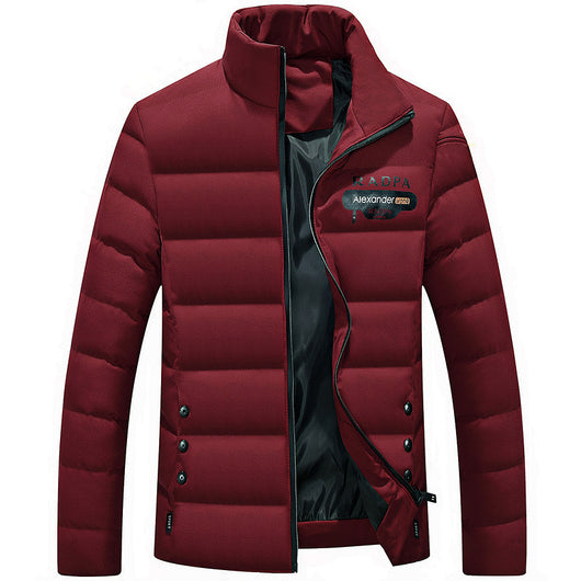 Chaqueta Acolchada con Cuello Alto para Hombre - Corte Slim y Máximo Abrigo - Image 5